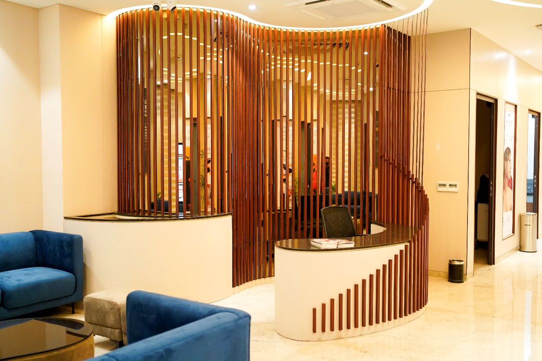 Radiant Skin Clinic seating and waiting area