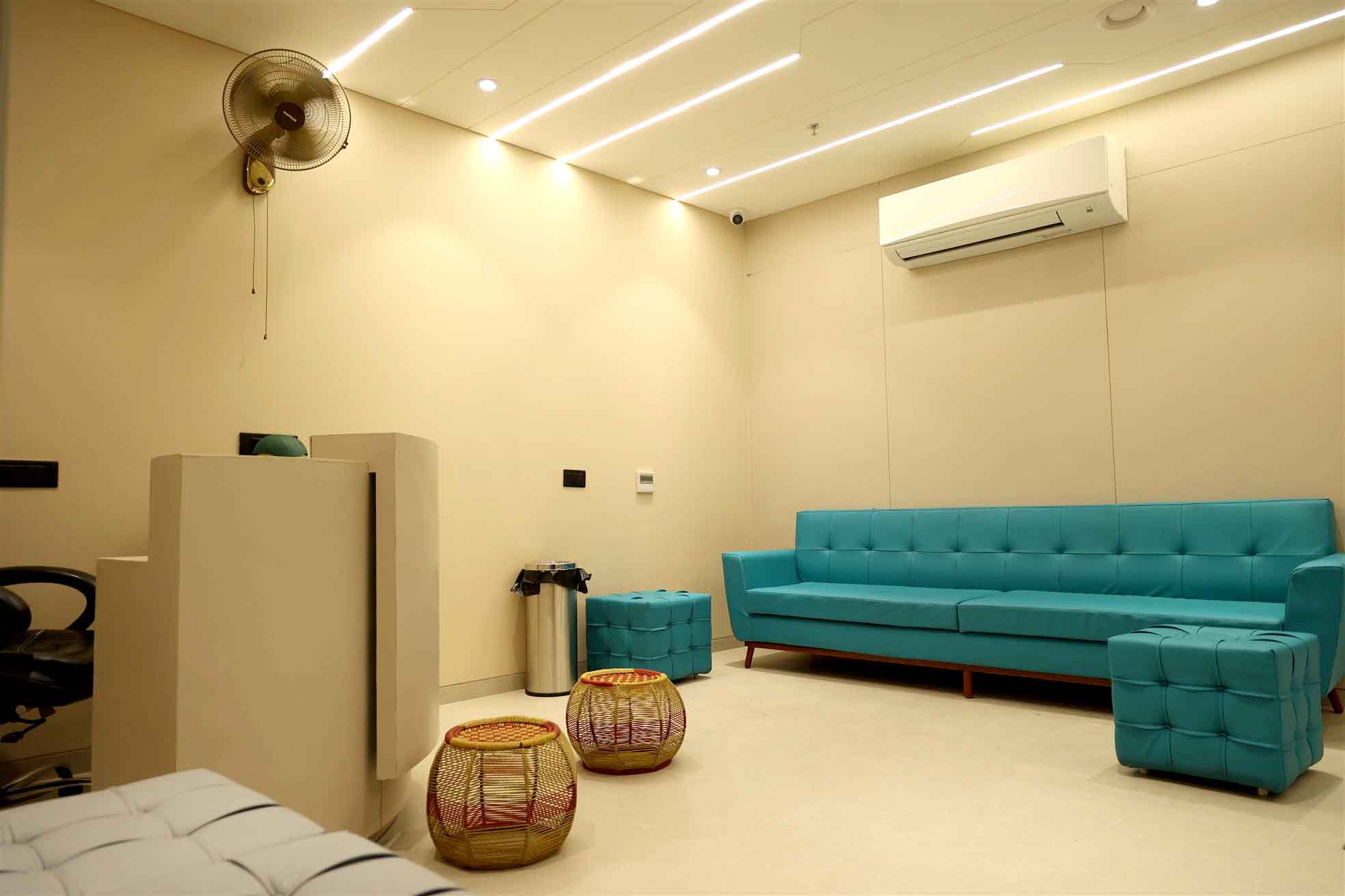 Radiant Skin Clinic treatment room hallway
