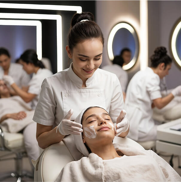 Treatment room at Skinfinity clinic
